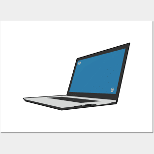 Laptop Computer Keyboard PC Notebook Gift Idea Posters and Art